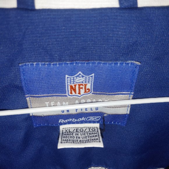 Men's Official Indiana Colts Wind Breaker / Jacket XXL - Like NEW - Picture 3 of 5